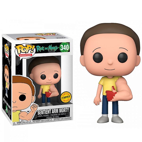 Funko Pop Rick and Morty 340 Sentient Arm Morty Chase