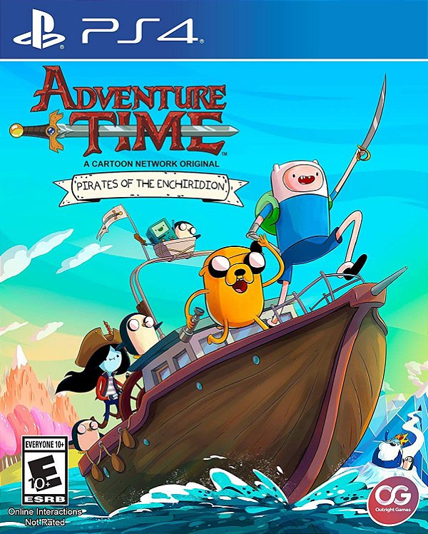 Jogo Adventure Time Pirates Of The Enchiridion - Playstation 4 - Outright Games