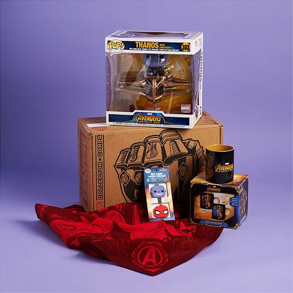 Funko Pop Thanos W/ Sanctuary Marvel Collector Corps Box