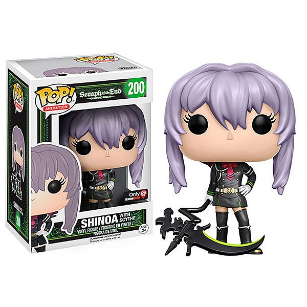 Funko Pop Seraph of the End 200 Shinoa Exclusive