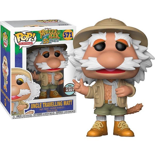 Funko Pop Fraggle Rock 571 Uncle Traveling Matt Exclusive