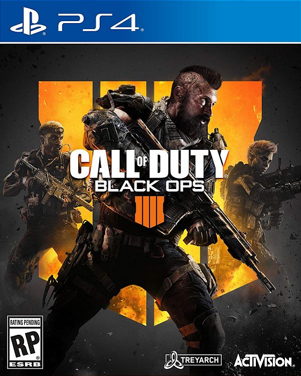 Call of Duty Black Ops 4 - PS4 - Game Games - Loja de Games Online