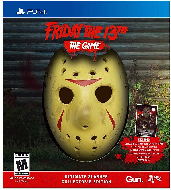 Jogo Friday The 13th - The Game - PS4 - Brasil Games - Console PS5