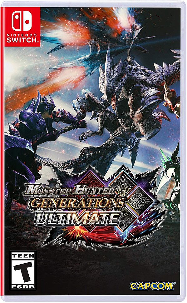 Jogo Monster Hunter Generations - Switch - Capcom