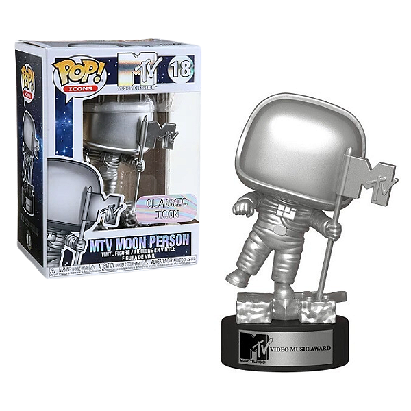 Funko Pop Icons 18 MTV Moon Person Classic Icon