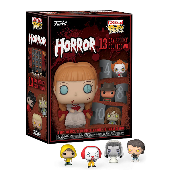 Funko Pop Pocket Calendar Horror 13 Day Spooky Countdown