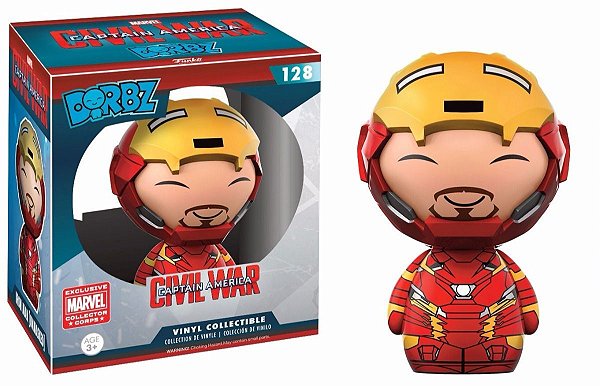 Funko Dorbz Captain America Civil War 128 Iron Man Exclusive