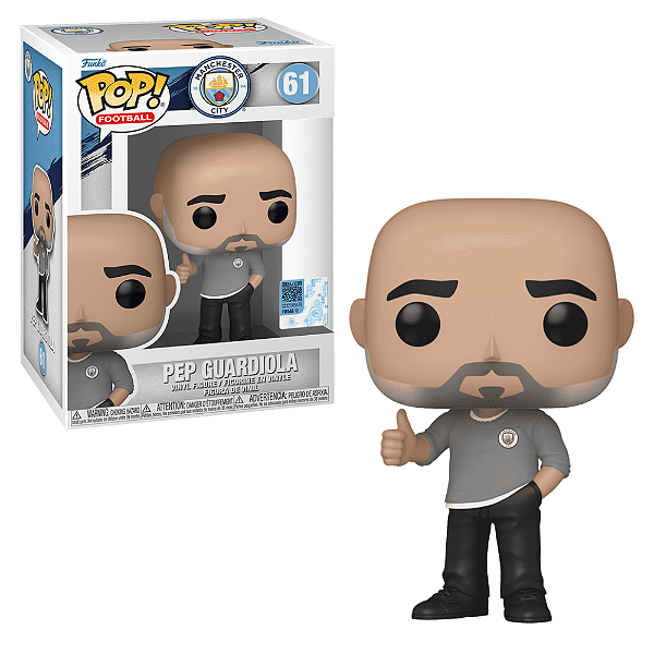 Funko Pop Manchester City Football 61 Pep Guardiola