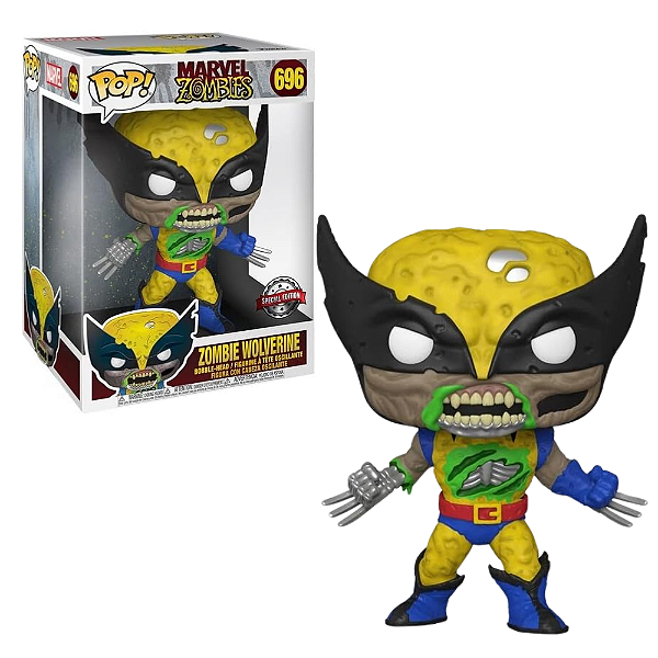 Funko Pop Marvel Zombies 696 Zombie Wolverine Supersized
