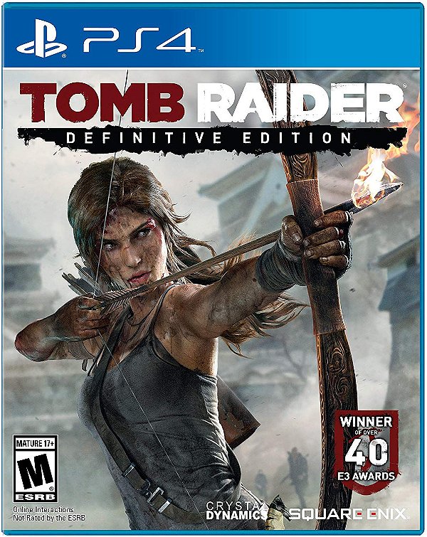 Jogo Tomb Raider Definitive Edition - Playstation 4 - Square Enix