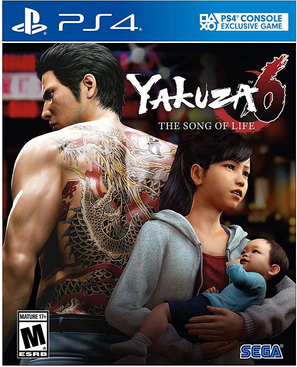 Jogo Yakuza 6 - The Song Of Life - Playstation 4 - Sega