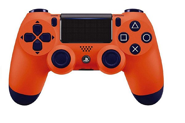 Controle DualShock 4 Wireless Controller Sunset Orange - PS4