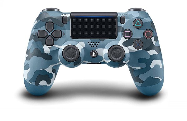 Controle DualShock 4 Wireless Controller Blue Camo - PS4