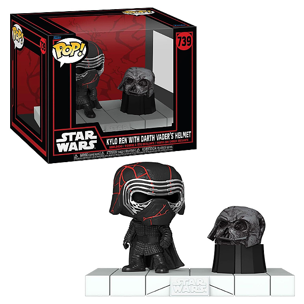 Funko Pop Star Wars 739 Kylo Ren w/ Darth Vader's Helmet