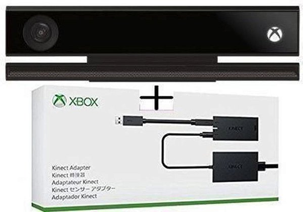 Kinect Sensor + Adaptador p/ Windows e Xbox One S e X