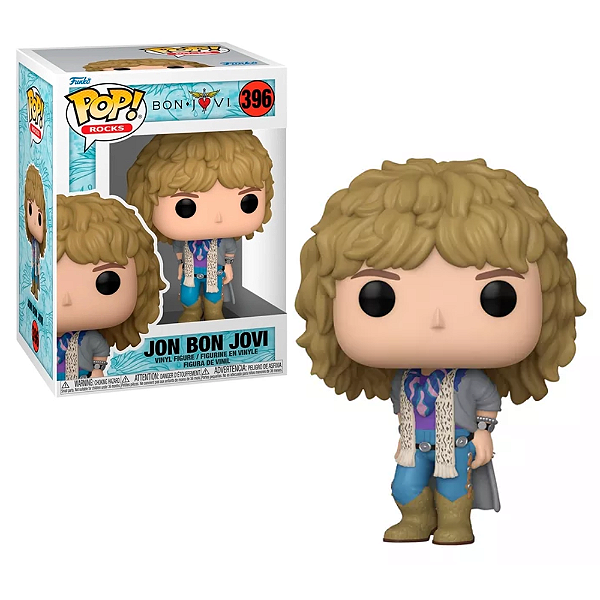 Funko Pop Rocks Bon Jovi 396 Jon Bon Jovi