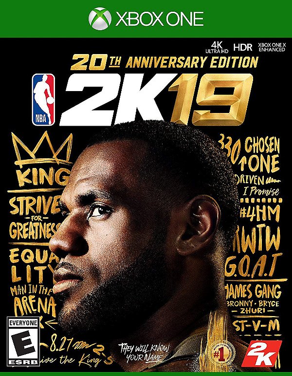 NBA 2K19 20th Anniversary Edition - Xbox One