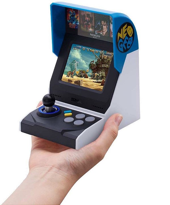 Neo Geo Mini Arcade International C/ 40 Jogos Neogeo Game Games A