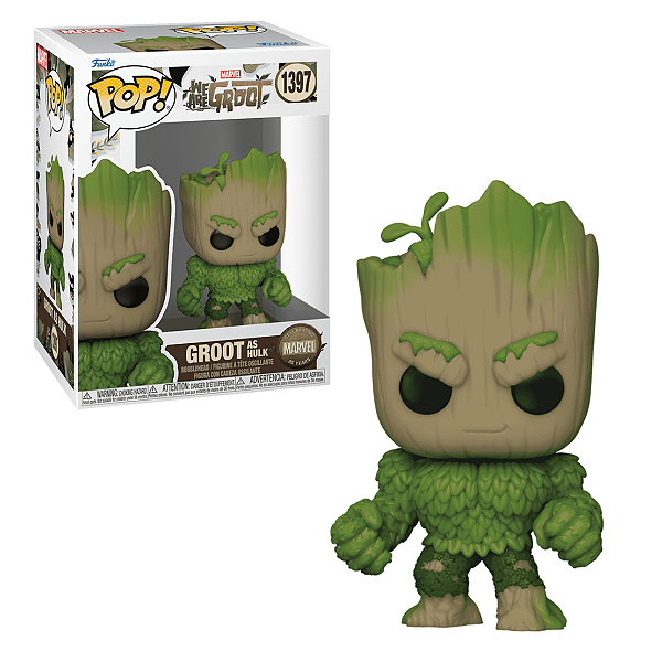 Funko Pop Marvel We Are Groot 1397 Groot As Hulk