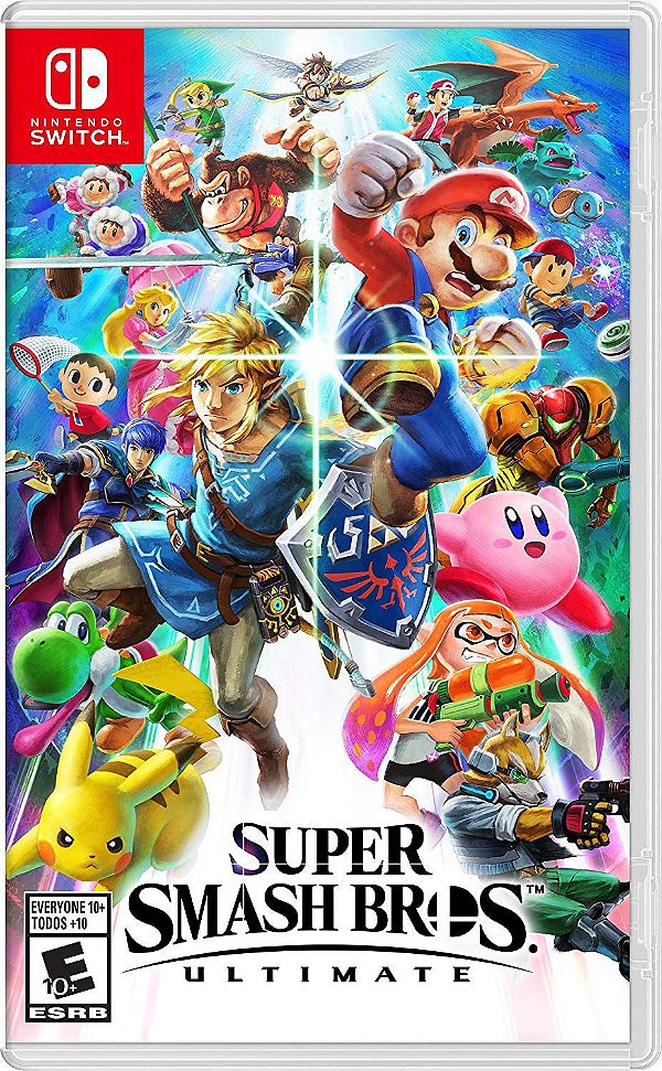 Jogo Super Smash Bros - Ultimate Edition - Switch - Nintendo