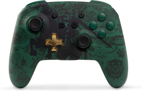 Controle PowerA Enhanced Wireless Zelda Link - Switch