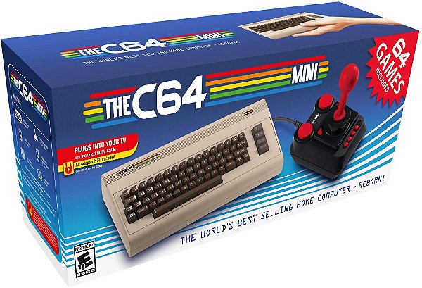 Console The C64 Mini c/ 64 Jogos - Commodore