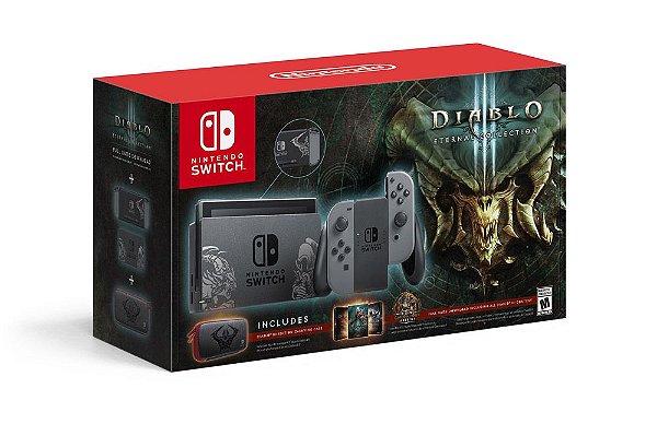 Console Nintendo Switch Preto/Cinza 32Gb - Nintendo - Game Games - Loja de  Games Online