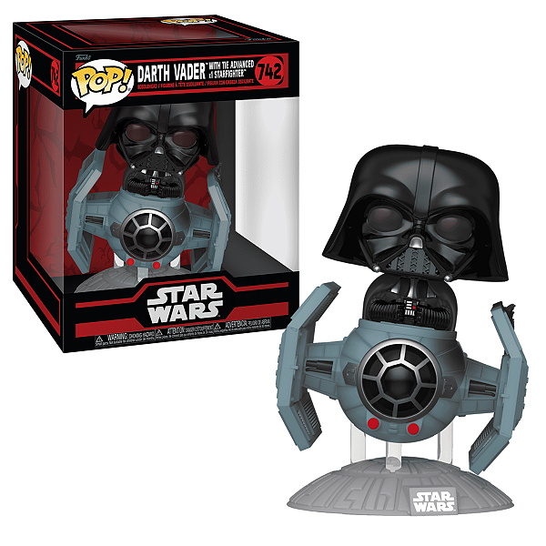 Funko Pop Star Wars 742 Darth Vader w/ Tie Starfighter