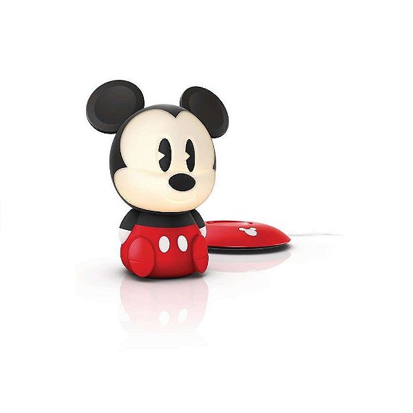 Abajur Portátil Disney SoftPals Mickey Nightlight Philips