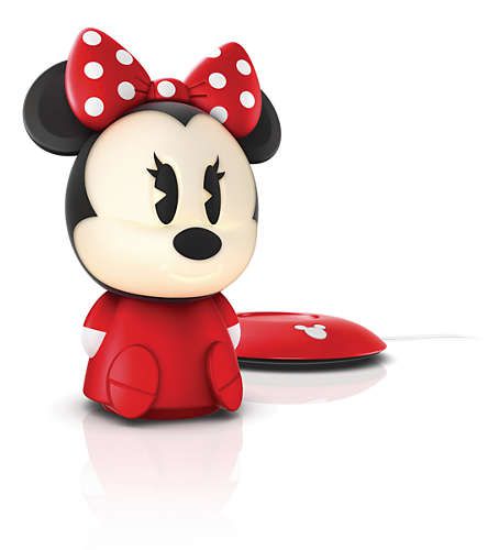 Abajur Portátil Disney SoftPals Minnie Nightlight Philips