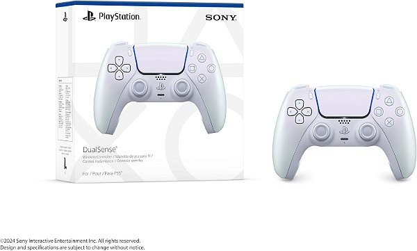 Controle DualSense Chroma Pearl - PS5