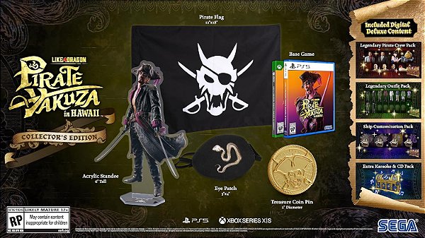 Like A Dragon Pirate Yakuza In Hawaii Collectors Ed. Xbox