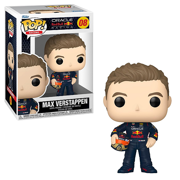 Funko Pop F1 08 Max Verstappen Red Bull Racing