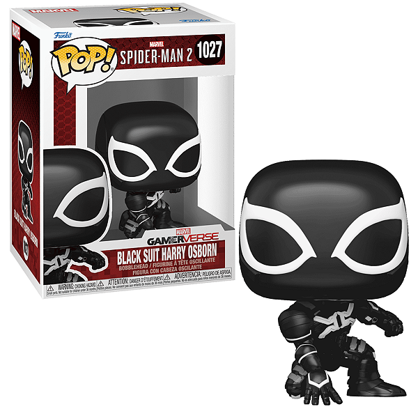 Funko Pop Spider Man 2 1027 Black Suit Harry Osborn