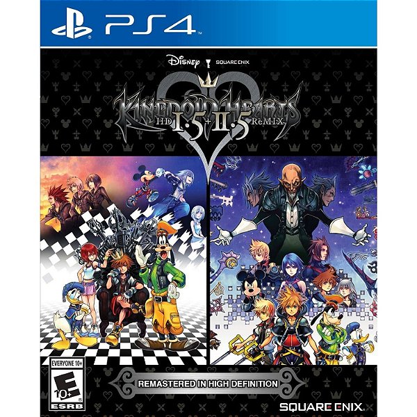 Jogo Kingdom Hearts 1.5 + 2.5 Remix - Playstation 4 - Square Enix