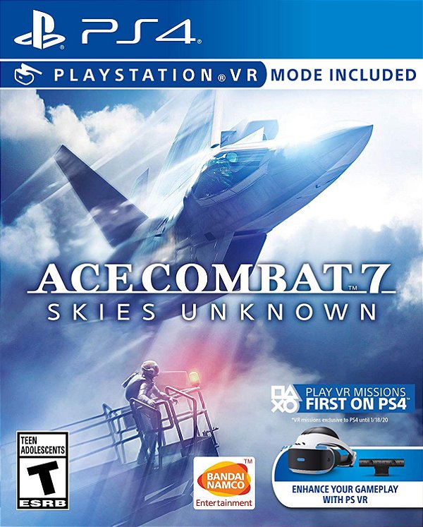 Ace Combat 7 Skies Unknown C/ Vr Mode - PS4