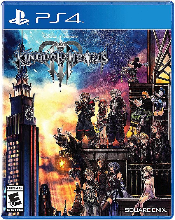 Jogo Kingdom Hearts Iii - Playstation 4 - Square Enix