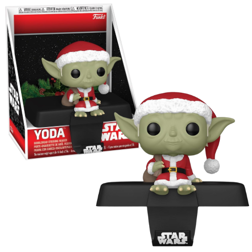 Funko Pop Edge-Sitter Star Wars Yoda Christmas