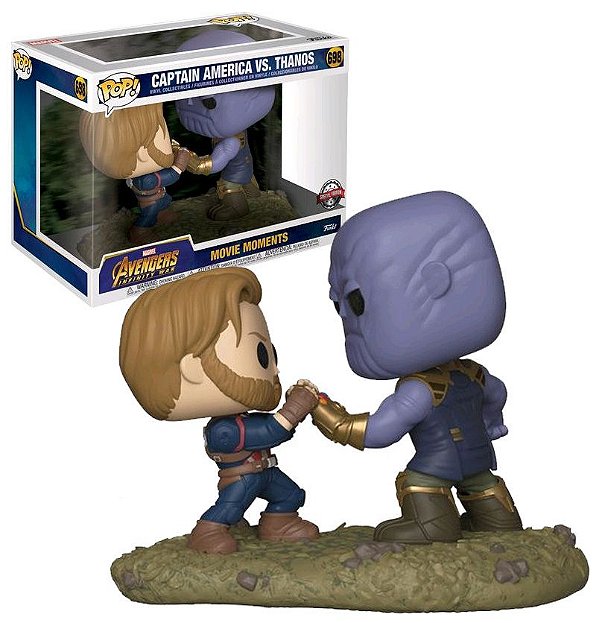 Funko Pop Marvel Avengers 698 Captain America vs. Thanos