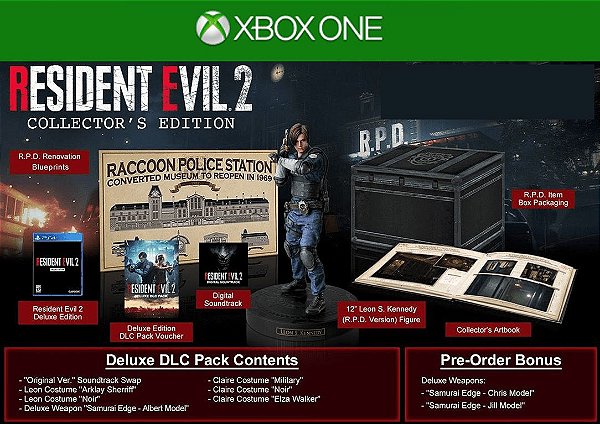 Resident Evil 2 Collectors Edition - Xbox One