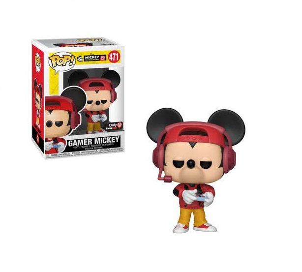 Funko Pop Disney 90 Years 471 Gamer Mickey Exclusive