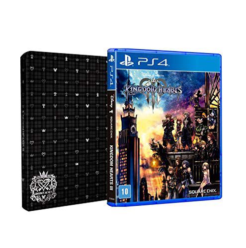 Jogo Kingdom Hearts Iii - Steelbook - Playstation 4 - Square Enix