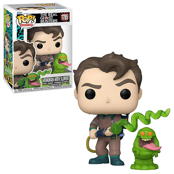 Funko Pop The Real Ghostbusters 1785 Venkman with Slimer