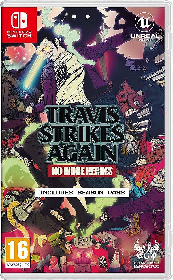 Jogo Travis Strikes Again no More Heroes - Switch - Grasshopper Manufacture