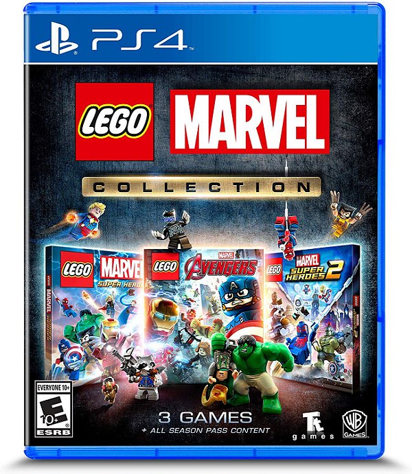 Jogo Lego Marvel Collection - Playstation 4 - Tt Games