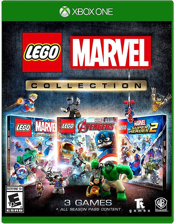 Lego Marvel Collection 3 Jogos - Xbox One