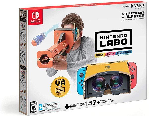 Nintendo Labo Toy-Con 04 VR Kit Starter Set + Blaster - Switch