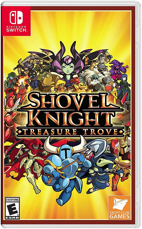 Jogo Shovel Knight Treasure Trove - Switch - Yacht Club Games