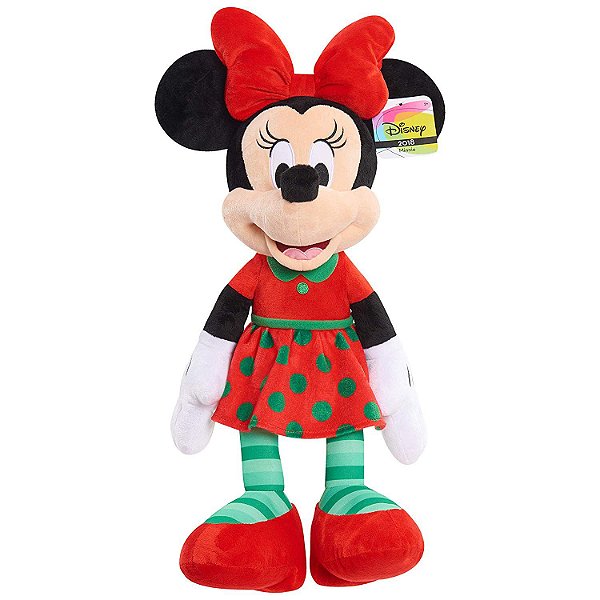 Pelúcia Disney Minnie Mouse Holiday Plush