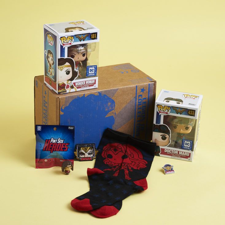 Funko Pop DC Box Legion Of Collectors Wonder Woman